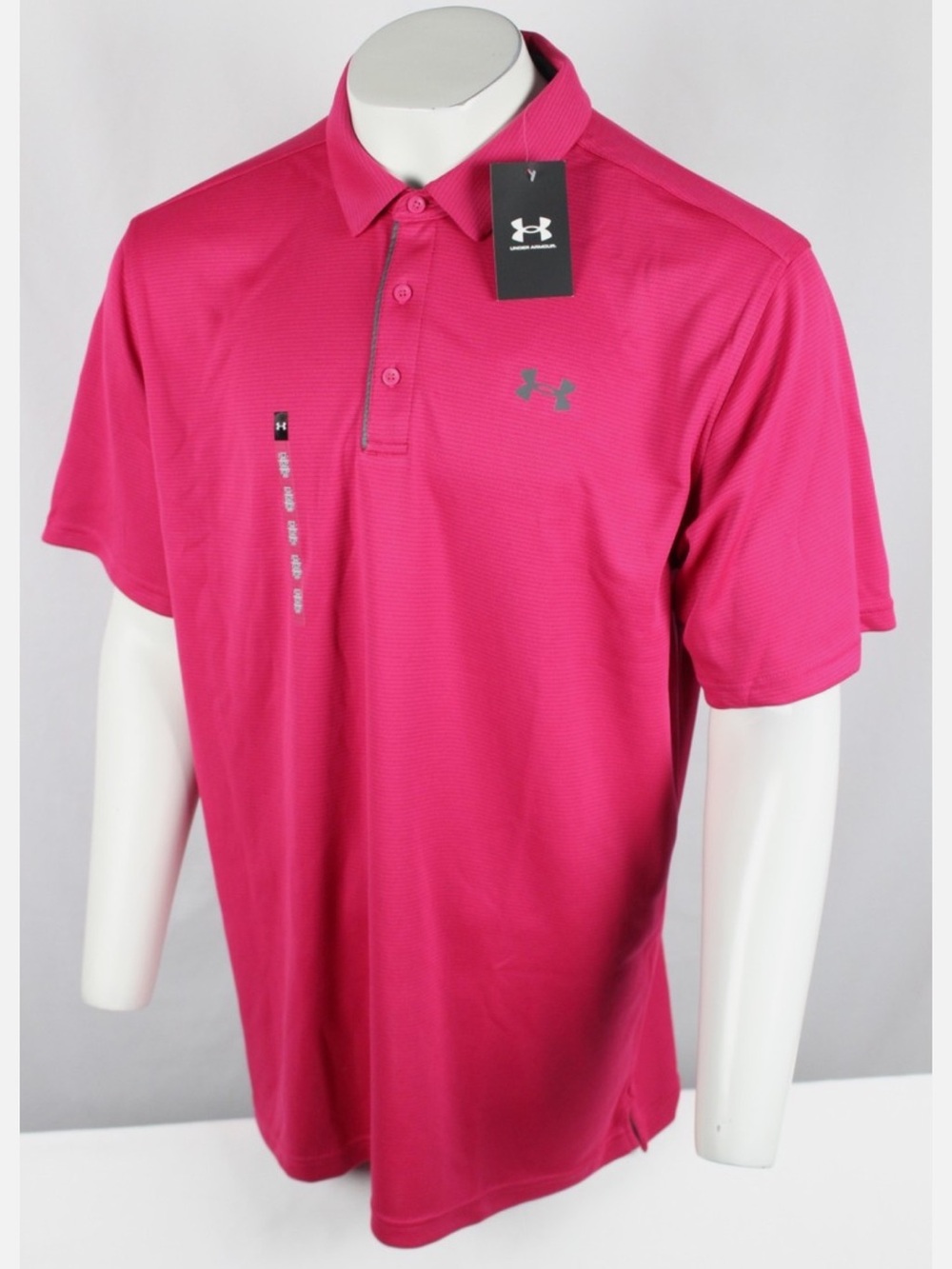 Under Armour Men’s Polo Shirt in Bright Pink